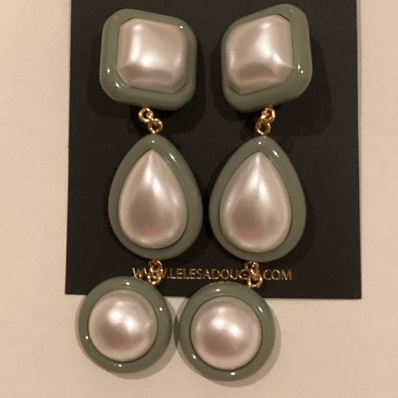 Lele sadoughi Deco long drop earrings - Picture 4 of 8